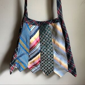 One of a kind Crossbody Tie Bag